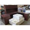 Image 1 : 4 PIECE EXECUTIVE OFFICE SUITE