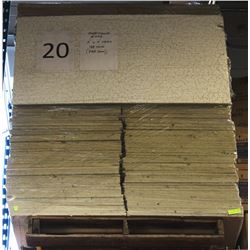 PALLET #20) LOT OF UNUSED ARMSTRONG CEILING TILES