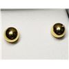 Image 1 : 13) STERLING SILVER GOLD PLATED EARRINGS