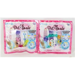 LOT OF TWO NEW MAGIC PET BEADS / BRACELETS
