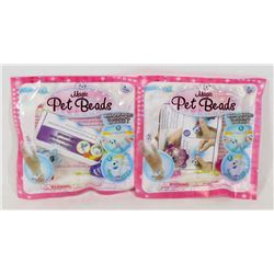 LOT OF TWO NEW MAGIC PET BEADS / BRACELETS