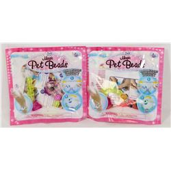 LOT OF TWO NEW MAGIC PET BEADS / BRACELETS