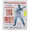 Image 1 : ELVIS CONCERT REPLICA METAL SIGN