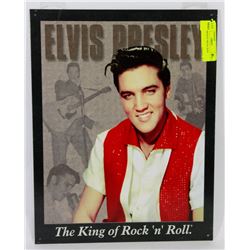ELVIS PRESLEY METAL SIGN