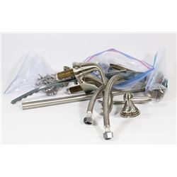BATHROOM HARDWARE SET - SATIN STAINLESS STEEL FINI