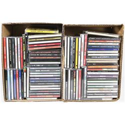 2 BOXES OF ASSORTED CDS
