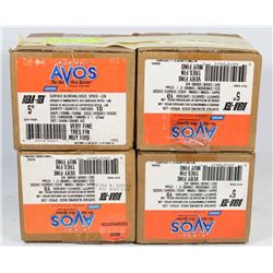 PACK OF 4 AVOS 5" SURFACE BLENDING DISCS 40CT