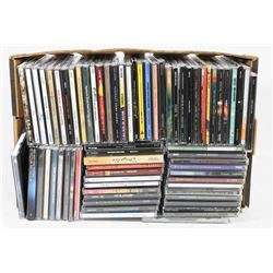 BOX OF OVER 70 CD'S INCLUDING NIRVANA, MADONNA,