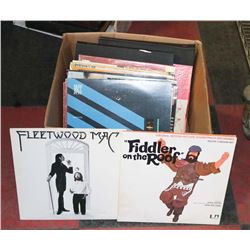 BOX OF LP'S  INCLUDING FLEETWOOD MAC, 10CC, GEORGE
