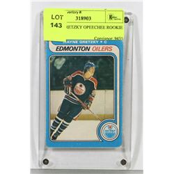 1979-80 GRETZKY OPEECHEE ROOKIE CARD