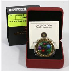 RCM HOLIDAY ORNAMENTS COIN