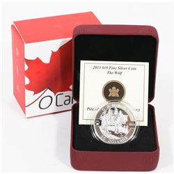WOLF FINE SILVER COIN RCM