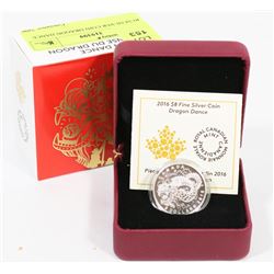 RCM SILVER COIN DRAGON DANCE