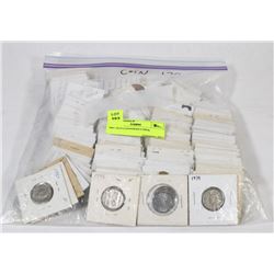 160+ OLD CANADIAN COINS.