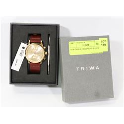NEW TRIWA SWISS MENS WATCH.