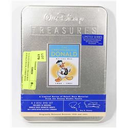 SEALED DISNEY TREASURES DONALD DUCK, COMES WITH
