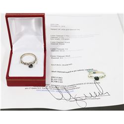 LADIES 14K WHITE GOLD DIAMOND RING SIZE 6.5