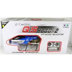 NEW G.T. MODEL 3.5 CHANNEL RC HELICOPTER