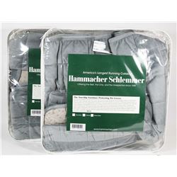 LOT OF 2 FURNITURE PROTECTING COVERS FOR CHAIRS