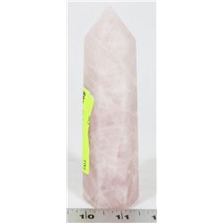 ROSE QUARTZ HEALING CRYSTAL 6" TALL