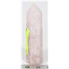Image 1 : ROSE QUARTZ HEALING CRYSTAL 6" TALL