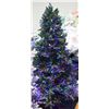 Image 1 : 7.5 FT CHRISTMAS TREE "G" ALL LIGHTS WORK WITH BOX