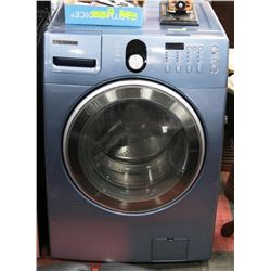SAMSUNG WASHER FRONT LOAD LIGHT BLUE