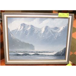 ORIGINAL OIL ON CANVAS PAINTING - BC INLET