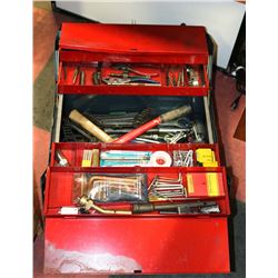 BEACH TOOLBOX WITH CONTENTS