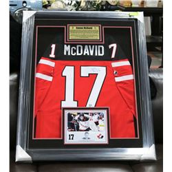 CONNOR MCDAVID SIGNED TEAM CANADA JERSEY