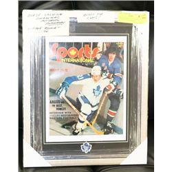 BORJE SALMING GUARANTEED AUTHENTIC AUTOGRAPH