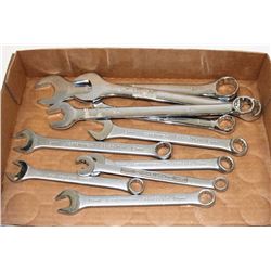 LOT OF LARGE SIZE METRIC WRENCHES