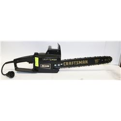 SEARS CRAFTSMAN 16" ELECTRIC CHAINSAW.