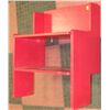 Image 1 : RED CHILDS MUDROOM STOOL & STORAGE