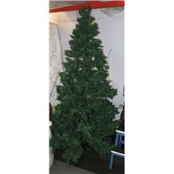 7 1/2' PRELIT CHRISTMAS TREE WITH STORAGE BAG