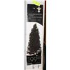 Image 1 : 7FT DECORATIVE BLACK FEATHER TREE
