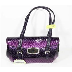 NEW PURPLE PRINCESS FLORENCE SHOULDER BAG
