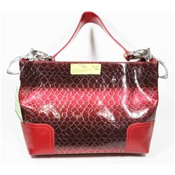 NEW RED SNAKE SKIN STYLE PRINCESS FLORENCE