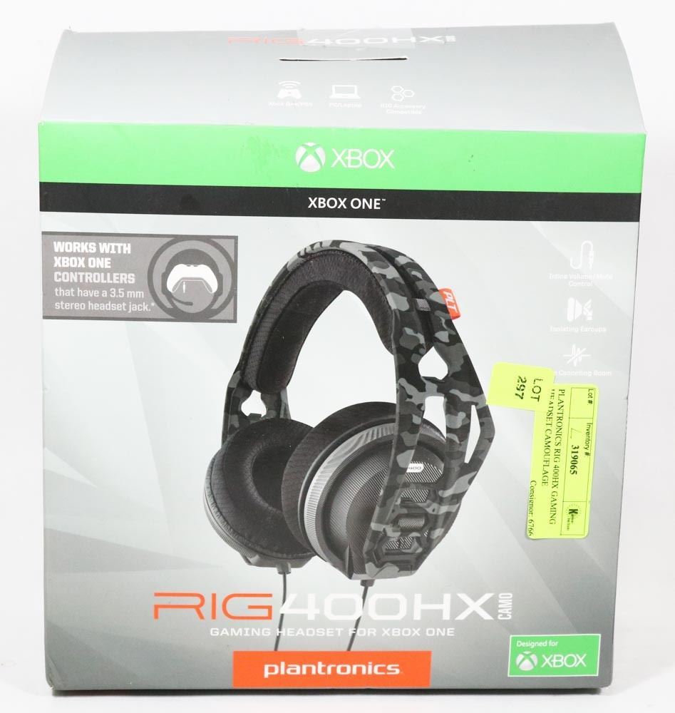 PLANTRONICS RIG 400HX GAMING HEADSET CAMOUFLAGE