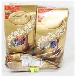 FOOD SAVER BAG FILLED WITH 5 - 150G BAGS OF LINDOR