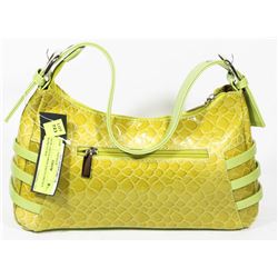 NEW GREEN PRINCESS FLORENCE HOBO PURSE