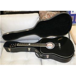 NOVA ACCOUSTIC GUITAR AND CASE.