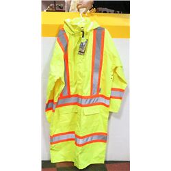 VIKING SIZE 2XL REFLECTIVE RAINCOAT