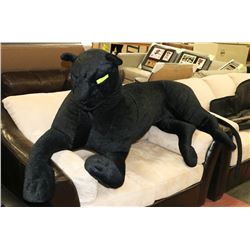 6FT STUFFED BLACK PANTHER.