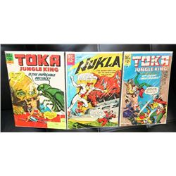 THREE 1966, 12 CENT COMICS FROM DELL COMICS