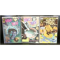 THREE OLD STAR TREK COMIC BOOKS