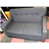Image 1 : GREY FABRIC 55" LOVESEAT