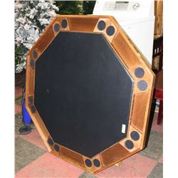 53" FOLDING POKER TABLE