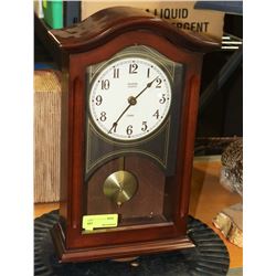 ESTATE 18.5"H  BULOVA MANTLE CLOCK