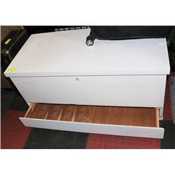 UNFINISHED  LARGE CEDAR CHEST, 41'X19X20